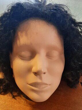 NEW ! Women 16 Inch Short Hair Spiral Curly Wig Black